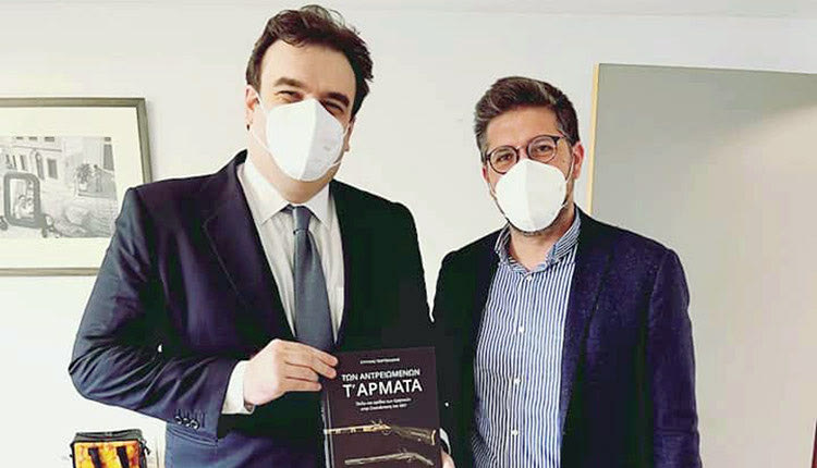 Με τον Υπουργό Ψηφιακής Διακυβέρνησης Κυριάκο Πιερρακάκη συναντήθηκε ο Δήμαρχος Μαλεβιζίου Μενέλαος Μποκέας