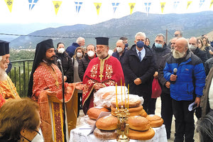 Τα θυρανοίξια της νέας εκκλησίας στο Σφεντύλι