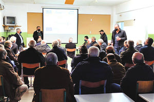 Η μονάδα λυμάτων σε Αγία Πελαγία, Λυγαριά και Μαδέ, παρουσιάστηκε σε εκδήλωση