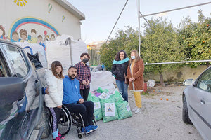 Μέλη της Λέσχης Lions “Αριάδνη”  επισκεφτήκαν τον  Σύλλογο ΑμεΑ Νότιας Κρήτης "Το Μέλλον",