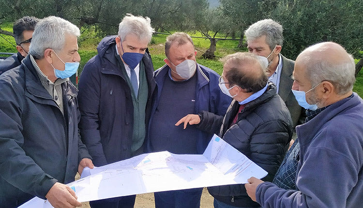 έργα κατασκευής του «Ισόπεδου κόμβου Δραπανιά Χανίων