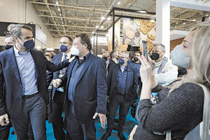 Στην έκθεση της HORECA 2022 ξεναγήθηκε ο Κυριάκος Μητσοτάκης