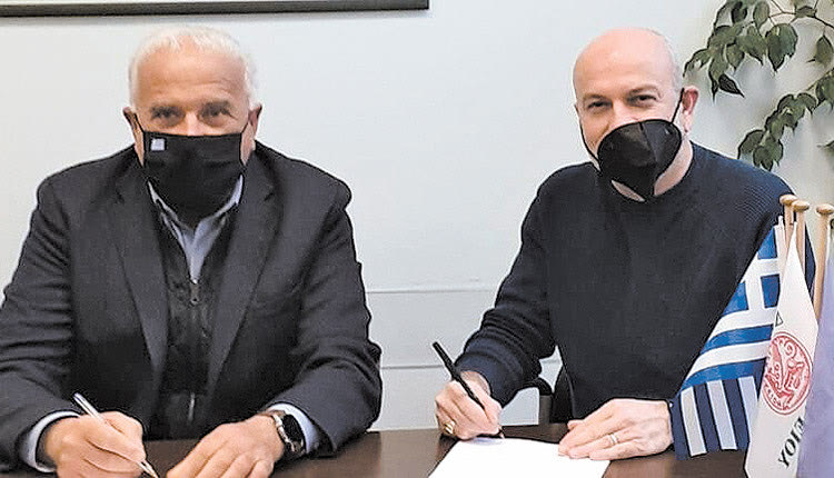 Υπεγράφη από τον πρόεδρο της ΔΕΥΑΗ Γιώργο Βουρεξάκη σύμβαση για την βελτίωση και αναβάθμιση της εγκατάστασης επεξεργασίας λυμάτων του Ηρακλείου