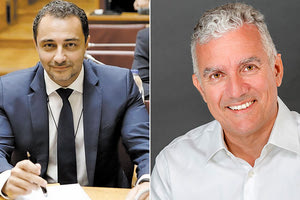 οι βουλευτές της Νέας Δημοκρατίας Μάξιμος Σενετάκης και Μανούσος Βολουδάκης