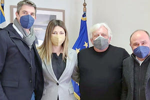 Η Ένωση Ξενοδοχείων Ηρακλείου και η υφυπουργός Τουρισμού στο Ηράκλειο