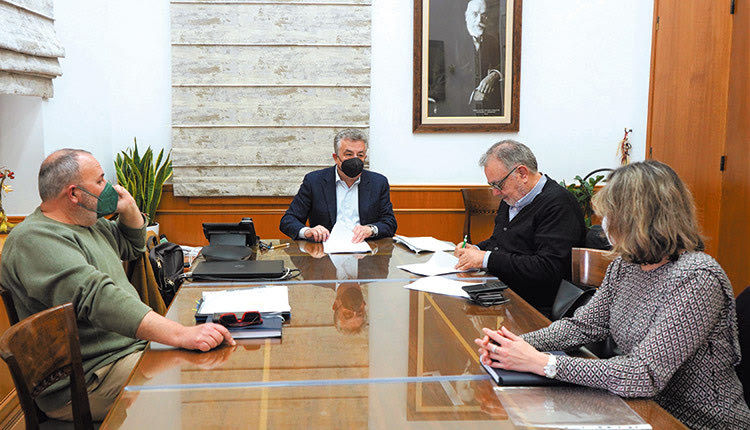 Έργα συντήρησης του ΒΟΑΚ υπέγραψε ο περιφερειάρχης