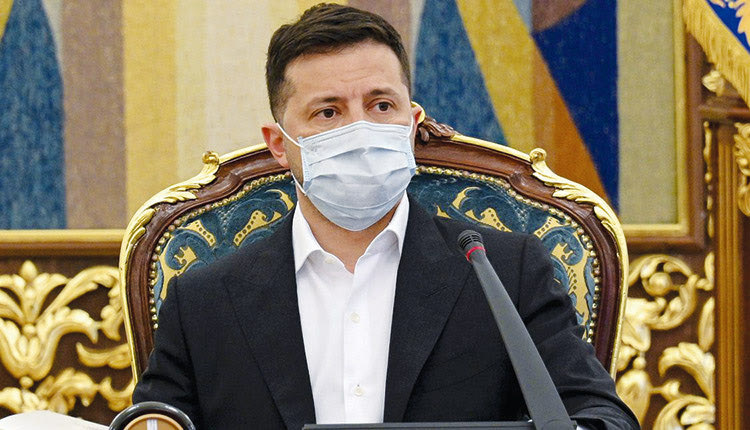 Ο πρόεδρος της Ουκρανίας Βολοντίμιρ Ζελένσκι