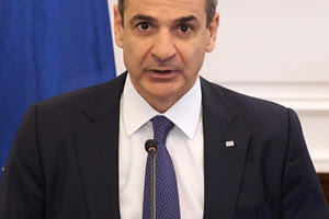 Ο πρωθυπουργός Κυριάκος Μητσοτάκης