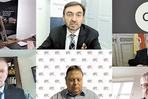 Γιώργος Αλεξάκης στη συνεδρίαση του Πολιτικού Γραφείου της CPMR