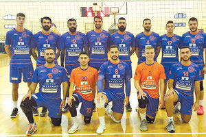 Η ανδρική ομάδα βόλεϊ της ΓΕΗ