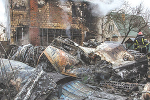 Συνεχίστηκαν και χθες οι επιχειρήσεις στο Χάρκοβο