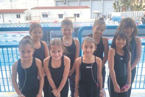 Οι μικρές αθλήτριες του Ωρίωνα