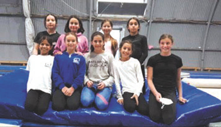 Οι μικρές αθλήτριες του Ωρίωνα