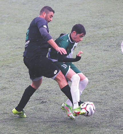 Φάση από το ματς Αγ. Βαρβάρα-Κεραυνός