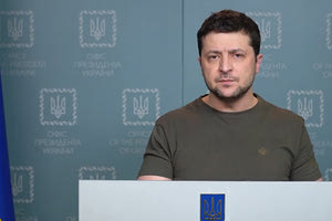 διάγγελμα από τον Βολοντίμιρ Ζελένσκι