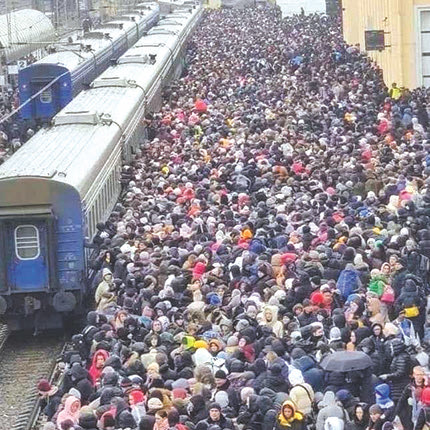 ουκρανια: Πάνω από 1,7 εκατ. οι πρόσφυγες