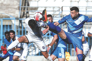 Εντυπωσιακή φάση από το παιχνίδι του Ηροδότου στην Καλλιθέα