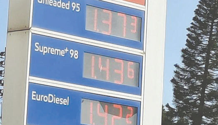 ΤΙΜΗ ΒΕΝΖΙΝΗΣ ΣΤΗΝ ΚΥΠΡΟ