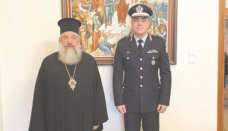 Με τις Αρχές του νομού συναντήθηκε ο νέος Αρχιεπίσκοπος