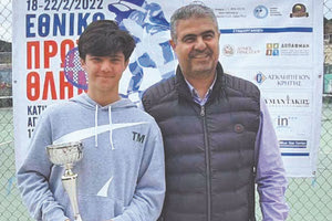 Ο Μπουνάκης με τον κ. Ταμπακάκη