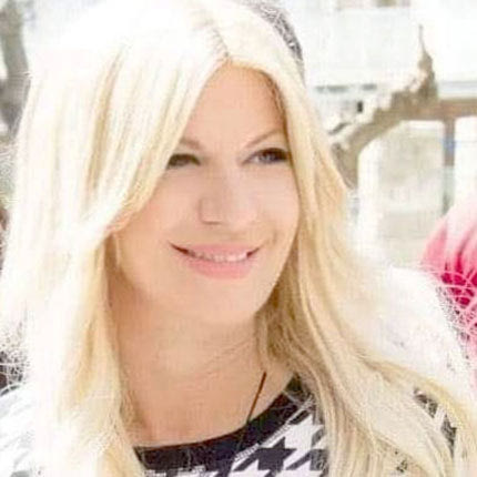 Η πρόεδρος του Συνδέσμου Εστίασης Μ. Αντωνακάκη 