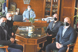 Στιγμιότυπο από τη συνάντηση