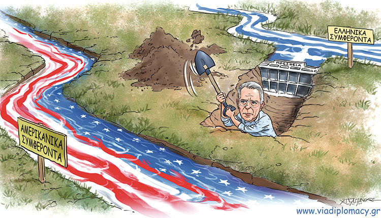 Δεν ήταν καθόλου τυχαίος Έρχεται ο Τσούνης, φεύγει ο Πάιατ. Ίσως δεν υπάρχει άλλος πρέσβης τόσο επιτυχημένος τα τελευταία χρόνια στην Ελλάδα.