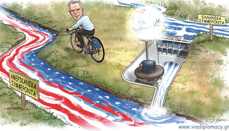 Δεν ήταν καθόλου τυχαίος Έρχεται ο Τσούνης, φεύγει ο Πάιατ. Ίσως δεν υπάρχει άλλος πρέσβης τόσο επιτυχημένος τα τελευταία χρόνια στην Ελλάδα.