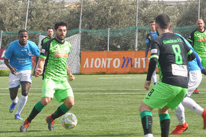 Στιγμιότυπο από την άνετη νίκη του Γιούχτα στην Ιεράπετρα