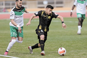 Ο Κατσούρι σε φάση από το χθεσινό ματς του Εργοτέλη