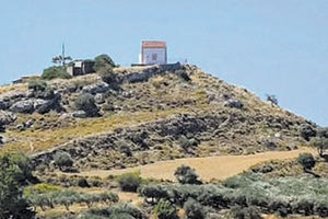 Ο Ιερός Ναός του Προφήτη Ηλία δέσποζε στην περιοχή