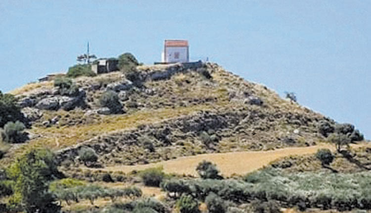 Ο Ιερός Ναός του Προφήτη Ηλία δέσποζε στην περιοχή