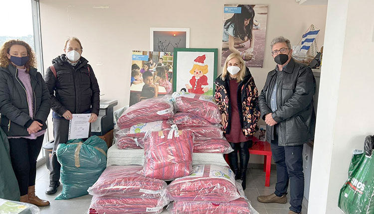 Ο Ροταριανός Όμιλος Ηρακλείου CANDIA προσέφερε 46 κλινοσκεπάσματα στο Παιδικό Χωριό SOS