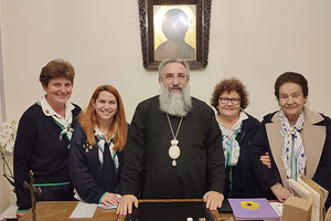 Στον Αρχιεπίσκοπο αντιπροσωπεία του Σώματος Ελληνικού Οδηγισμού