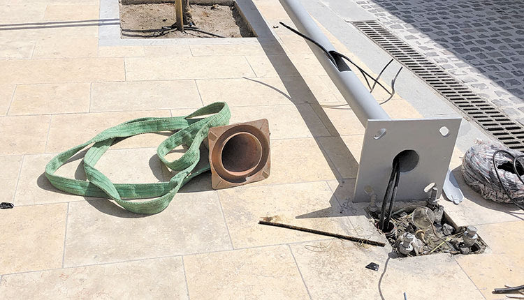 Πυρετωδώς προχωρούν οι εργασίες ανάπλασης στο κέντρο του Ηρακλείου,