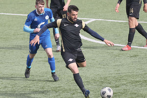 Φάση από το παιχνίδι του Αλμυρού με τον Άρη Σούδας