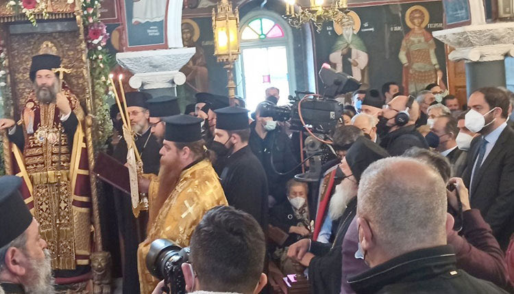 Τα δάκρυα στα μάτια μου είναι συμβόλαιο πλήρους αφοσίωσης” είπε στην ενθρόνισή του ο κ. Πρόδρομος