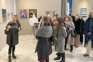 πολίτες επισκέφθηκαν την έκθεση Εύζωνες στη Βασιλική