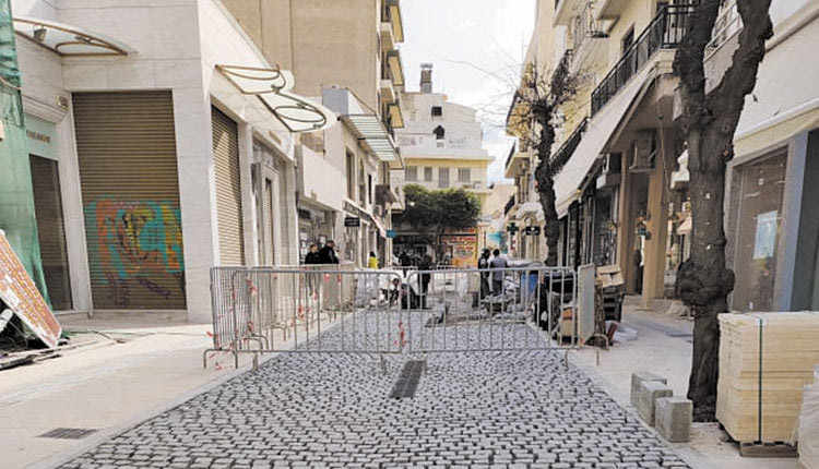 Ως το Πάσχα θα είναι εργοτάξιο το κέντρο της πόλης