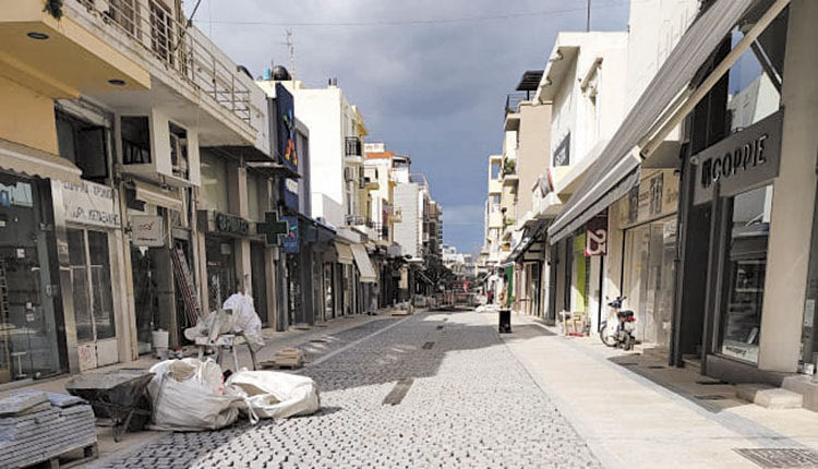 Ως το Πάσχα θα είναι εργοτάξιο το κέντρο της πόλης