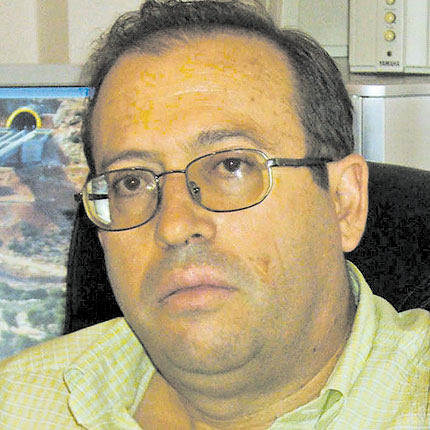 Ο διευθυντής  Συγκοινωνιακών Έργων  του ΟΑΚ  κ. Γιώργος Αγαπάκης