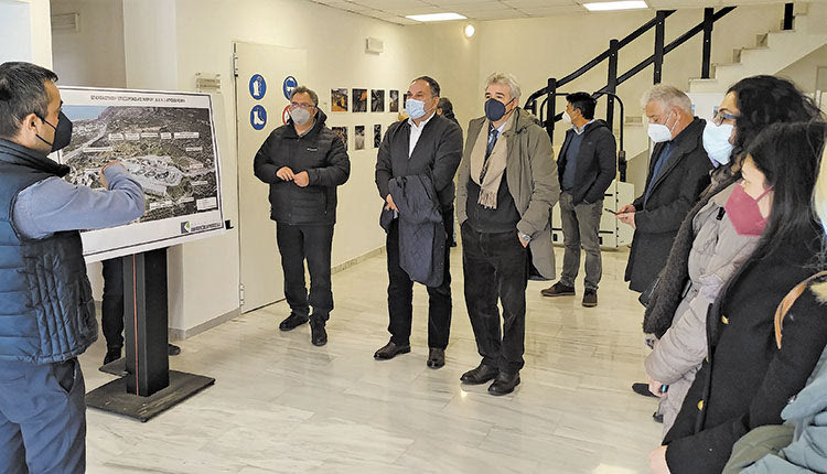 Από τη χθεσινή συνέντευξη για την πορεία του φράγματος