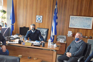 Από τη χθεσινή συνάντηση στην Αστυνομική Διεύθυνση