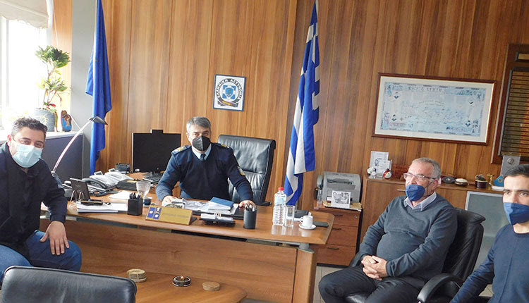 Από τη χθεσινή συνάντηση στην Αστυνομική Διεύθυνση