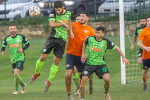 Φωτό από το ντέρμπι του Αλμυρού στις Αρχάνες