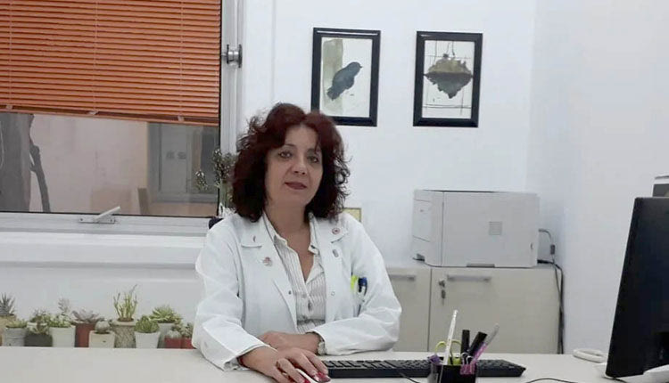 Η διευθύντρια της Αιμοδοσίας του ΠΑΓΝΗ κ. Βάνα Λυδάκη