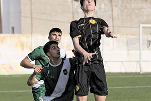 Στιγμιότυπο απο το ματς του Κεραυνού με τους Ν. Εργοτέλη για την Α2