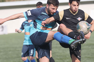 Φάση από το ντέρμπι που έγινε στο Γάζι