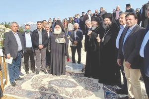 αρκαλοχωρι προφητης ηλιας: Θεμελιώθηκε το εκκλησάκι