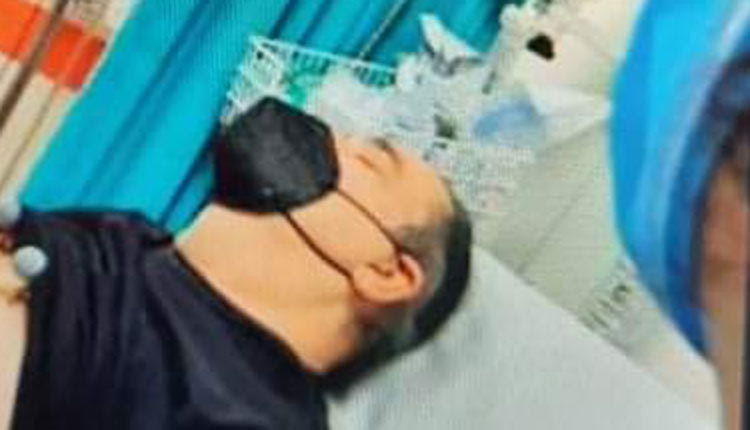 Ο Β. Καρράς στο Βενιζέλειο Νοσοκομείο 